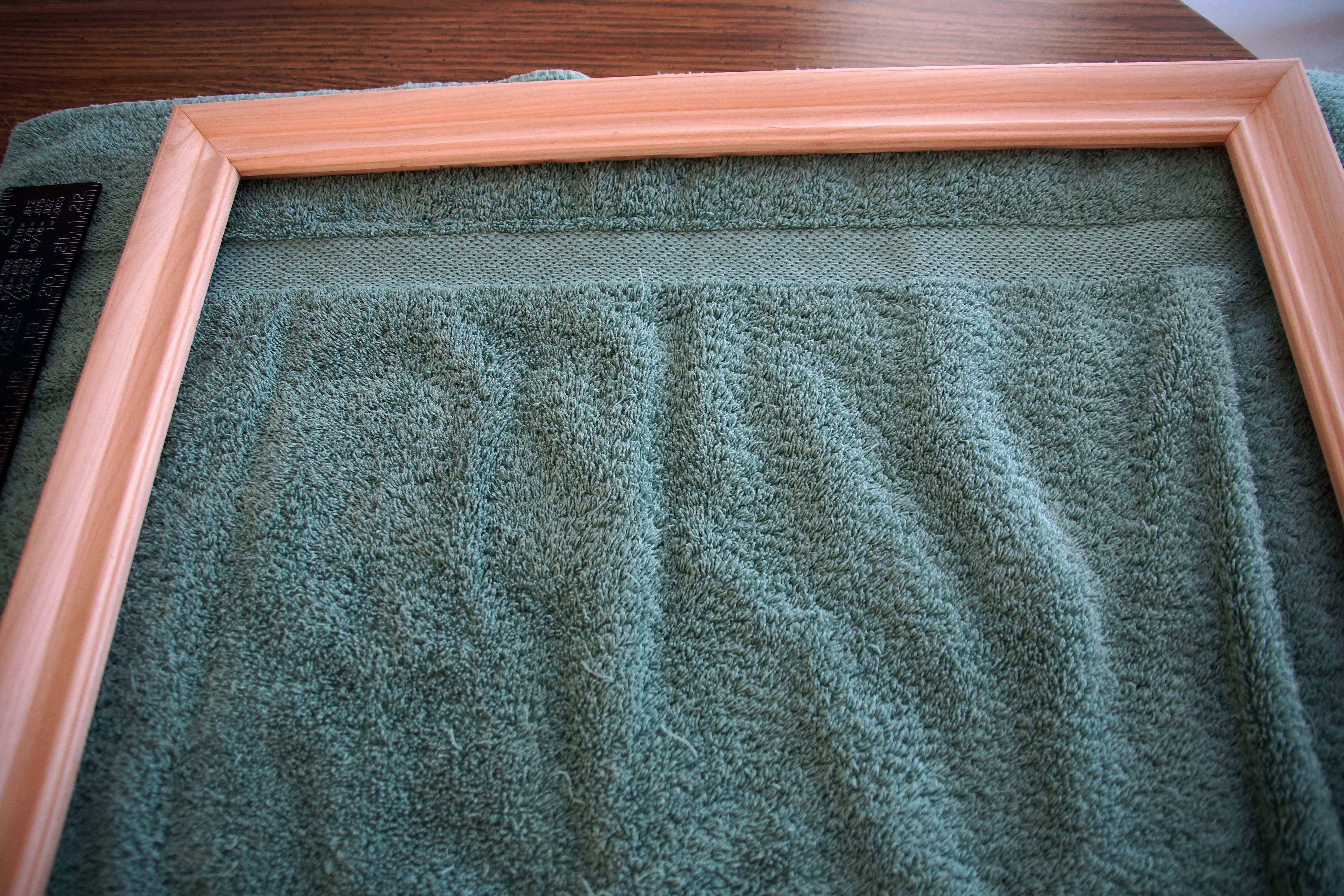 unstained cherry frame