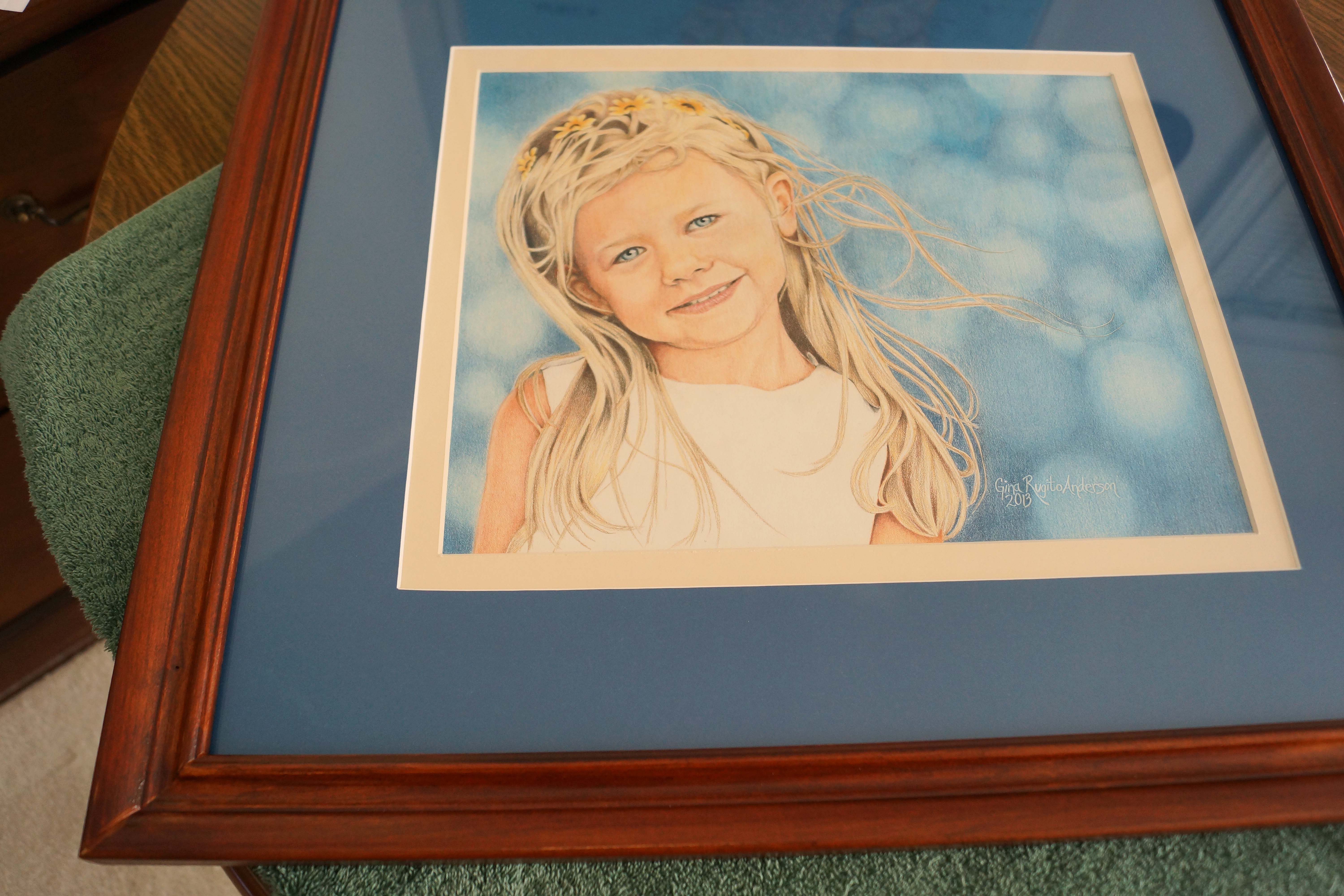 full picture of watercolor frame