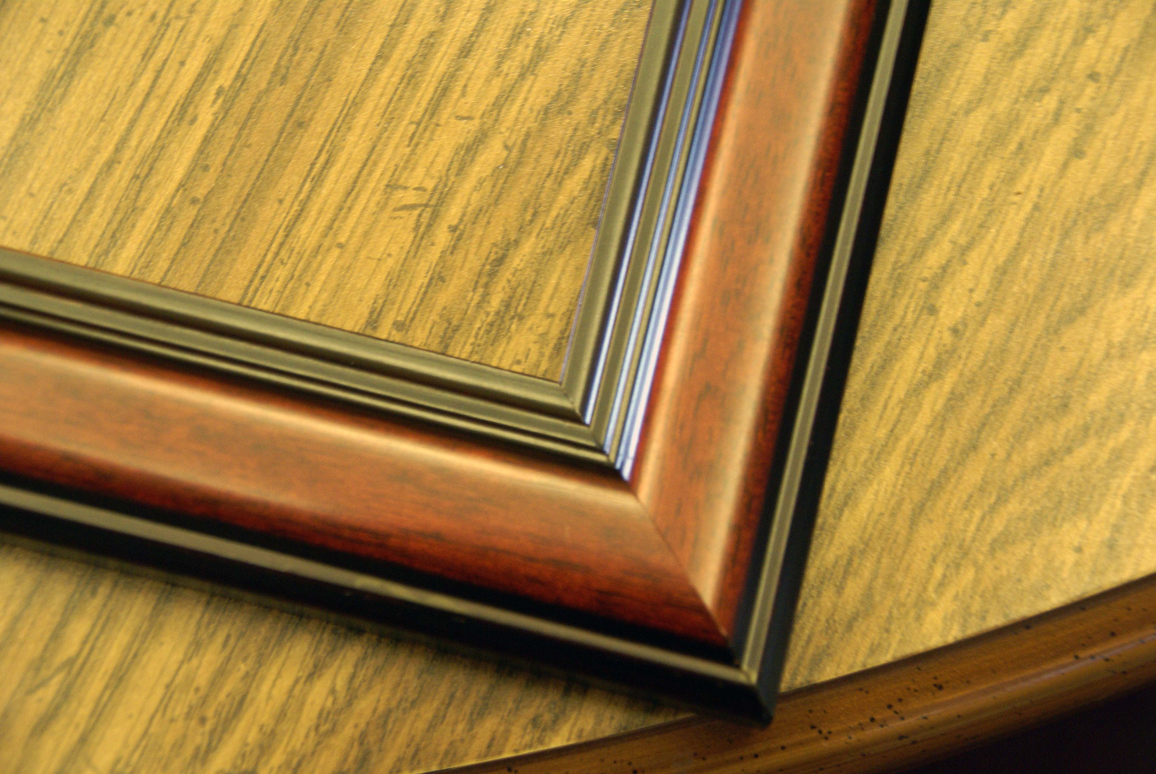mahogany frame